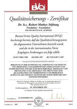 ISO9001_Zertifikat_1993_250x353