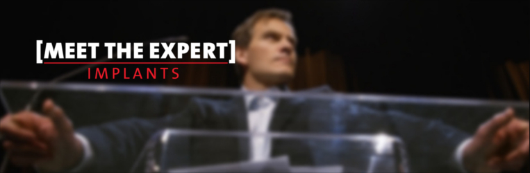 Save the date - [MEET THE EXPERT] Implants