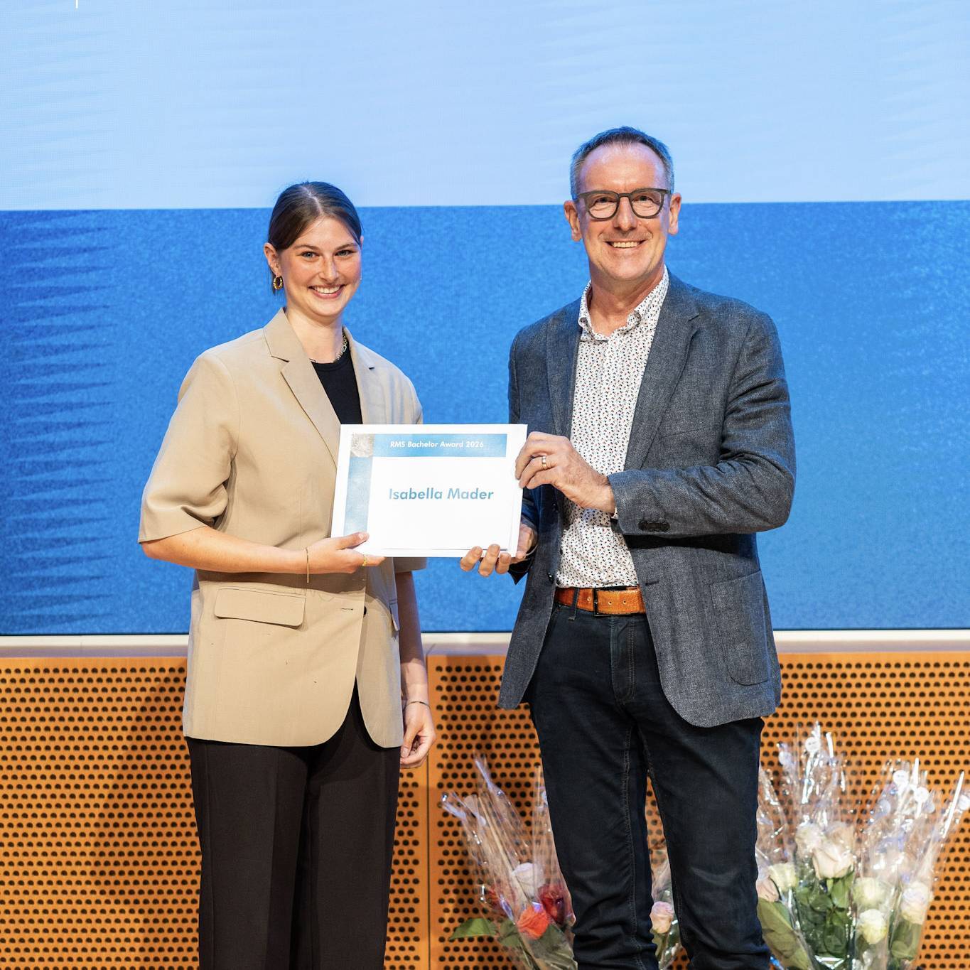 RMS Award 2026 für den besten Abschluss Bachelor of Science in Life Sciences in Medizintechnik